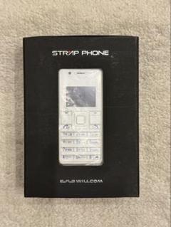 STRAP PHONE WX06A-W ウィルコムWILLCOM新品未使用