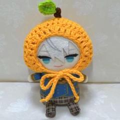 にじぱぺっと　にじぱぺ　にじさんじ　ぬい服　ハンドメイド　みかん　果物　ぬい帽子