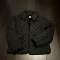 kate spade ブラック キルティングジャケット 160 kate spade ブラック キルティングジャケット 160