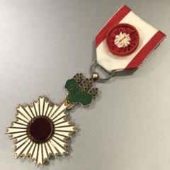 旧日本軍勲章［勲四等旭日小綬章］陸軍中将所持品 旧日本軍勲章［勲四等旭日小綬章］陸軍中将所持品