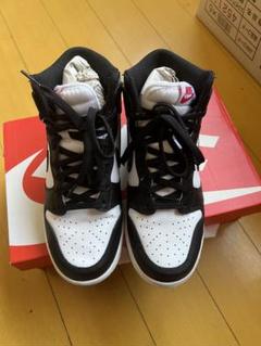 Nike Dunk High 白/黒レトロ 待望の 