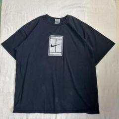 90s NIKE Tシャツ　センタースウォッシュ　センターロゴUSA