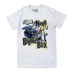 00sヴィンテージ・Tシャツ 企業物 キャンプ グラフィック アッシュグレーS