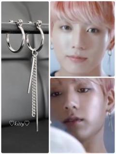 ✧BTS!! ジョングク着用タイプ✧ 【ミックスピアス7】a36
