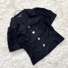 M’S GRACY 【新品未使用】 ブラック ジャケット M'S GRACY 【新品未使用】 ブラック ジャケット