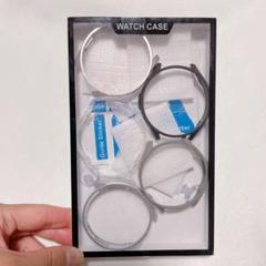 ウォッチ専用ケース　5色　5個セット　フィルム付き　ウォッチ保護　47mm