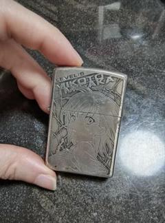 zippo goldlimitedとある科学の超電磁砲 御坂美琴 18Kメッキの