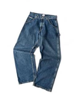 90s 00s Calvin Klein ワイドストレートデニム　ペインターのサムネイル