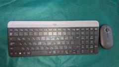【ジャンク品】Logicool MK470（ワイヤレスキーボードとマウスセット）