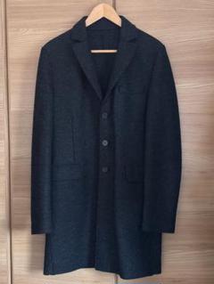 【美品】ハリスワーフロンドン チェスターコートイタリア製　48 HARRIS WHARF LONDON（ハリスワーフロンドン）の中古品の通販
