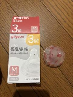 Pigeon 哺乳瓶用乳首 Mサイズ 2個入