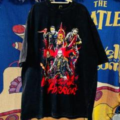 ホラー Tシャツ メンズ 殺人鬼 犯罪者 恐怖 悪との戦い キャラクター