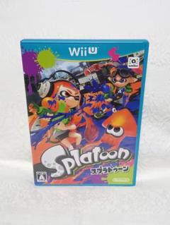 WiiU ウィーユー スプラトゥーン Splatoon レトロ ゲームソフト