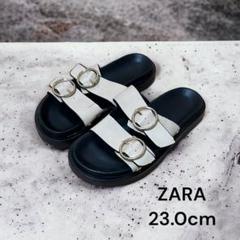 ✨注目✨ZARA ザラ レディース サンダル 23.0 人気 - メルカリ