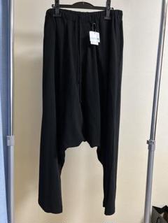 YOHJI YAMAMOTOサルエルパンツ HE-T14-074 yohji yamamoto POUR HOMME◇サルエルパンツ/3/コットン/BLK