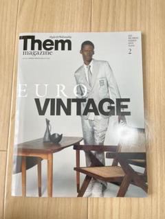 Them magazine 2024 特別号 EURO VINTAGE BOOK EURO VINTAGE BOOK | Them magazine