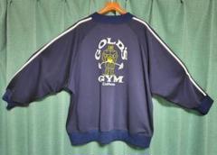 ゴールドジム　30周年記念　ジャージ　ネイビー　メンズ　Ｌ　トラックボトムス 数量限定 GOLD'S GYM (ゴールドジム)G5767 オリジナルジャージ