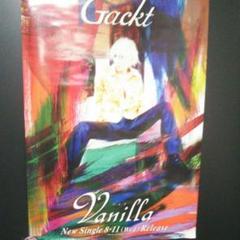 Gackt ガクト Vanilla ヴァニラ ポスターとCD - メルカリ