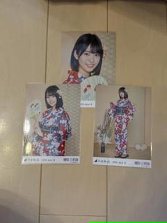 乃木坂46 生写真 増田三莉音 浴衣 座り 乃木坂46 - 乃木坂46増田三莉音 2025浴衣生写真3種コンプの通販