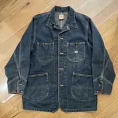 REAL McCOY'S × LEE 91j 復刻 デニムカバーオール LEE(リー) 91-J復刻 カバーオール 2412 2412 インディゴ サイズ
