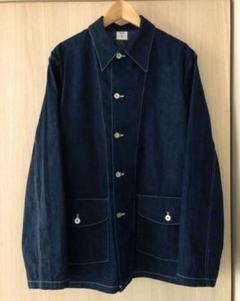 ANATOMICA アナトミカ　リネン100% カバーオール　フランス製48 ANATOMICA アナトミカ リネン100% カバーオール フランス製48