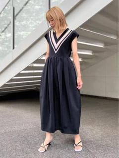 LE PHILワンピース美品 LE PHIL ワンピース オータフタバイカラーワンピース : ZOZOTOWN