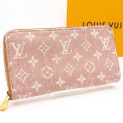 【SALE】新型IC ルイヴィトン ジッピーウォレット ジャガードデニム