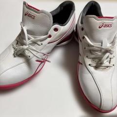 asics レディース ゴルフシューズ　24.5cm TGN904 美品