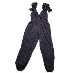 DRESSLAVE タスランデザインオールインワンブラック