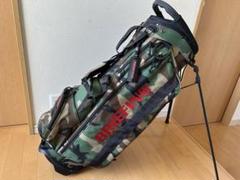 【新品・未使用品】BRIEFING 迷彩 ゴルフバッグ briefing x wind and sea ゴルフバッグ