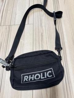 RHOLIC メッシュポケット付きショルダーバッグ　美品