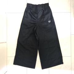 adidasオリジナルス ブラック ガウチョパンツ US 2/25