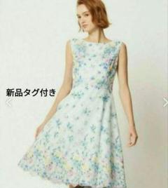 新品トッカSINGING FLOWERS シンギング フラワーズドレスワンピース 消臭・洗える！】SINGING FLOWERS ドレス / TOCCA