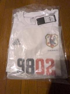 新品 adidas 日本代表 ロシアW杯 出場記念Tシャツ L
