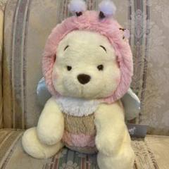 ♡ミツバチプーさんぬいぐるみ♡Mサイズ　ピンク　大人気完売品 Amazon.co.jp: プーさん ぬいぐるみ(M) ピンク HONEY DAY : おもちゃ