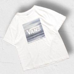 海外企画 VANS バンズ クルーネックTシャツ 半袖カットソー 半袖 ホワイト
