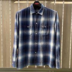 【値下】Rags MCGREGOR サイズM レオパード 豹柄 ネルシャツ 値下】Rags MCGREGOR サイズM レオパード 豹柄 ネルシャツ