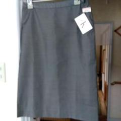 Calvin Klein グレー タイトスカート