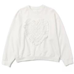POPPY 刺繍ロゴ トレーナー あさぎーにょ poppy あさぎーにょ バルーン袖トップス