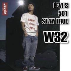 レア 廃盤 LEVI'S リーバイス 501 STAY TRUE 降谷建志 32