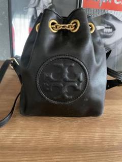 TORY BURCH トリーバーチ チェーン ショルダーバッグ レザー 黒 良品 Tory Burch トリーバーチ ショルダーバッグ レザー