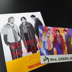 超レア！Mrs.GREEN APPLE　ポスター A4額付き)Mrs. GREEN APPLE タワレコ ポスター風 ミセス - メルカリ