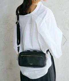 TREASURE TOPKAPI レザー 2way ショルダーバッグ　牛革
