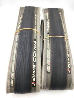Vittoria CORSA 700×23c2本 クリンチャータイヤ低走行美品☆