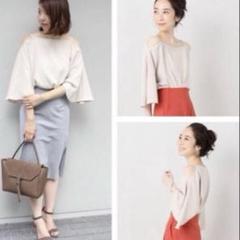 ☘夏だね☘️ オープンショルダーブラウス ♡NOBLE ♡新品