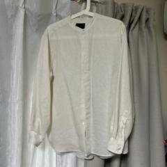 中川政七商店　麻長袖シャツ メンズMサイズ