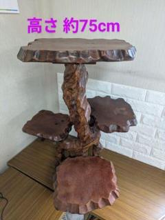 M▽花台 盆栽台 天然木 自然木 変木 根卓 根木 (K 00280) 2025年最新】根 花台の人気アイテム - メルカリ