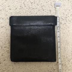 美品・激レア】プラダ コインケース 三角ロゴ ボーダー レザー