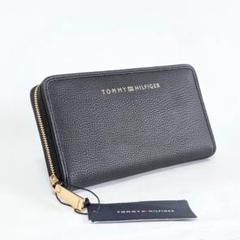 【新品未使用】Tommy Hilfiger 長財布 レディース 黒