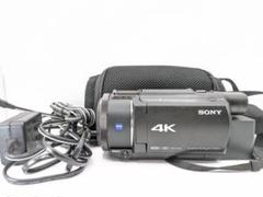 SONY FDR-AX60【メルカリ最安早い者勝ち】 SONY(ソニー) 4K ビデオカメラ Handycam FDR-AX60 ブラック 内蔵